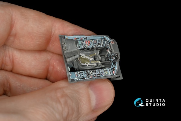 QD48148 1/48 3D Декаль интерьера кабины Су-27 (для модели GWH)