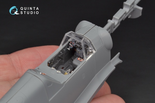 QD48103 3D Декаль интерьера кабины Bf 109G-6 (для модели Tamiya)