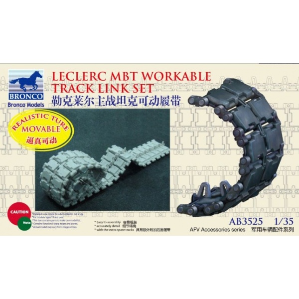 AB3525 LECLERC mbt workable track link set