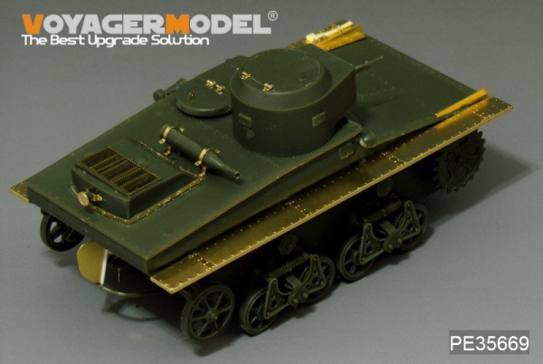 PE35669 WWII Russian T-37 Amphibios Light tank