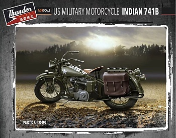 TM35003 1/35 US Military Indian 741B (2 kits in box) TM35003 1/35 US Military Indian 741B (2 kits in box)