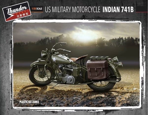 TM35003 1/35 US Military Indian 741B (2 kits in box) TM35003 1/35 US Military Indian 741B (2 kits in box)
