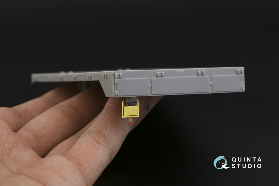 QD35078 1/35 3D Декаль интерьера кабины Sd.Kfz.7 family (Трубач)