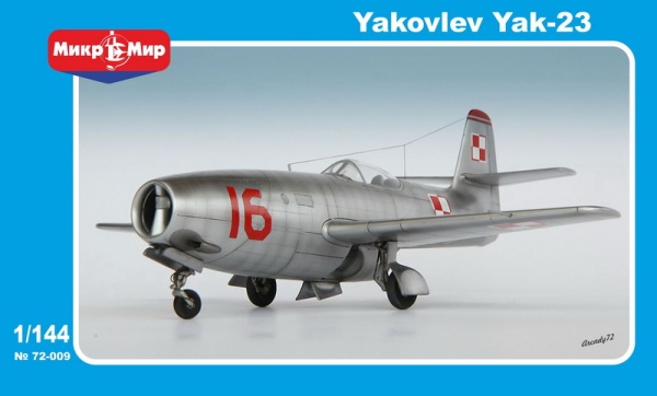 MM 144-009 1/144 Yak-23 Flora /2 in the box/
