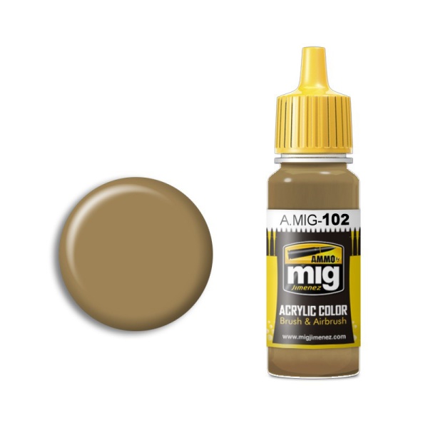 AMIG0102 Ammo Mig OCHRE BROWN AMIG0102 Ammo Mig OCHRE BROWN
