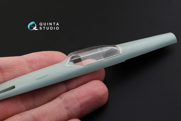 QC48020 Набор остекления коррекционный Як-1Б (для моделей Accurate miniatures, Звезда, Eduard), 1