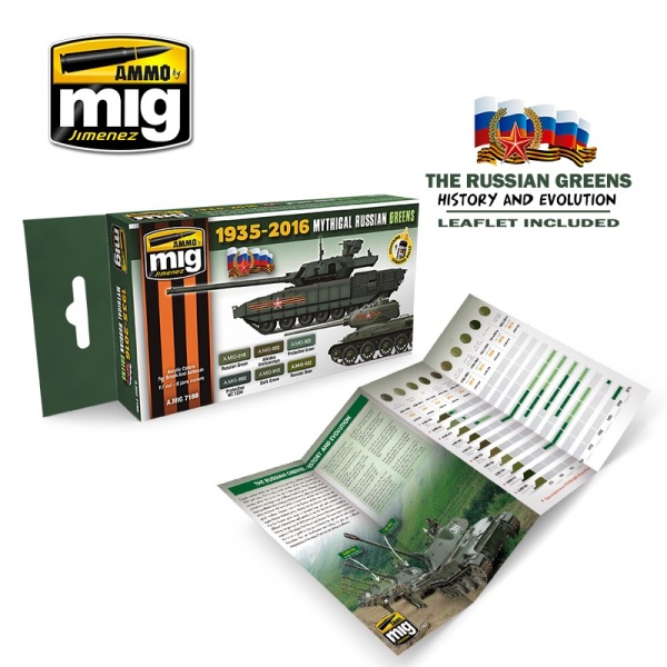 AMIG7160 MYTHICAL RUSSIAN GREEN COLORS 1935-2016 AMIG7160 MYTHICAL RUSSIAN GREEN COLORS 1935-2016