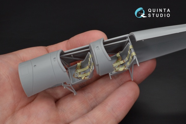 QD32016 1/32 3D Декаль интерьера кабины Bu 131 (для модели ICM)