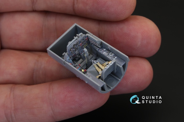 QD48088 3D Декаль интерьера кабины Me 262A (для модели Tamiya)