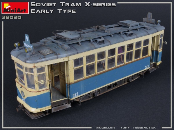 MA38020 1/35 Советский Трамвай "Х"-серии. Ранний Тип