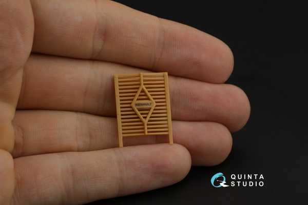 QD35032 1/35 3D Декаль интерьера кабины Renault AHN 3.5t (ICM)