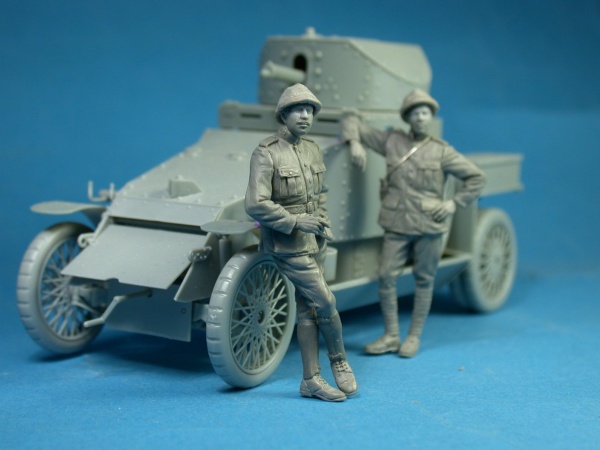 F35-010 Belgian Armoured car officer