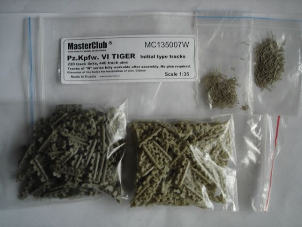 MC135007W 1/35 Траки для Pz.Kpfw.VI Tiger Initial ( зеркало )