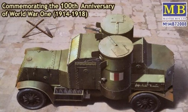 MB72008 "Британский бронированный автомобиль, Остин, МК IV, 1 МВ"