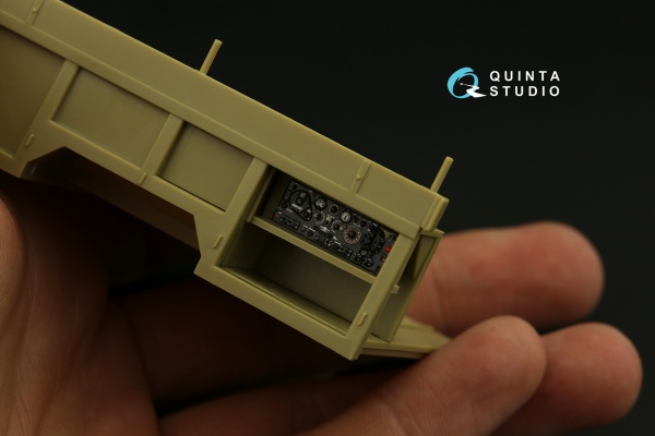 QD35058 1/35 3D Декаль интерьера Chevrolet 1533X2 30cwt LRDG (Tamiya)