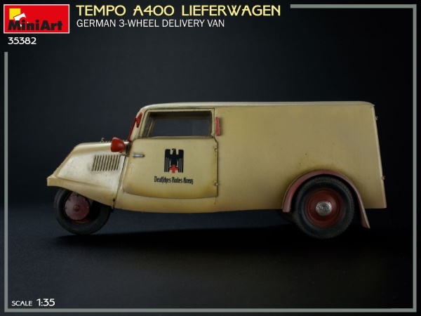 MA35382 "Tempo A400 Lieferwagen. German 3-Wheel Delivery Van" 
