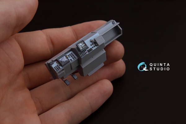 QD35008 1/35 3D Декаль интерьера кабины для Тайфун-К (для модели Takom)