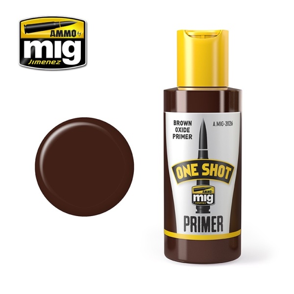 AMIG2026 ONE SHOT PRIMER - BROWN OXIDE PRIMER AMIG2026 ONE SHOT PRIMER - BROWN OXIDE PRIMER