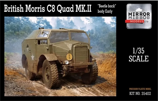 MM35402 "British Morris C8 Quad Mk.II 1/35 ""Beatle back"" body Early"