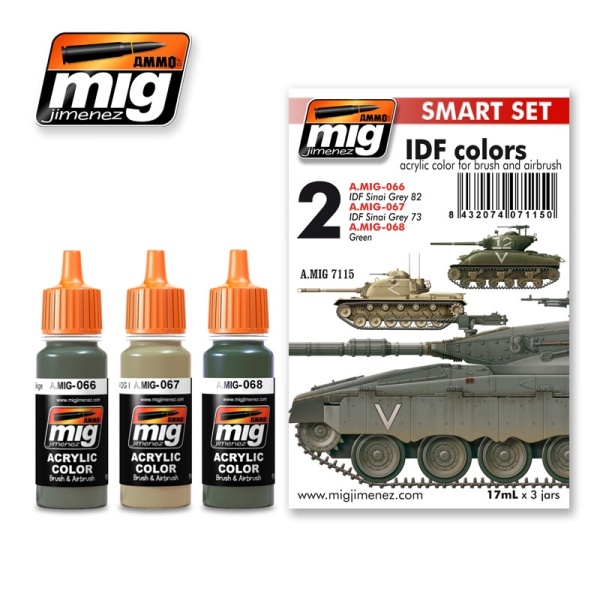 AMIG7115 IDF COLORS SET (Набор:066,067, 068) AMIG7115 IDF COLORS SET (Набор:066,067, 068)