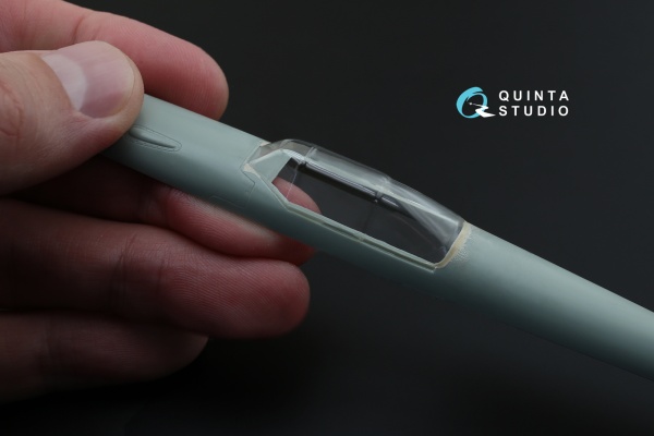 QC48020 Набор остекления коррекционный Як-1Б (для моделей Accurate miniatures, Звезда, Eduard), 1