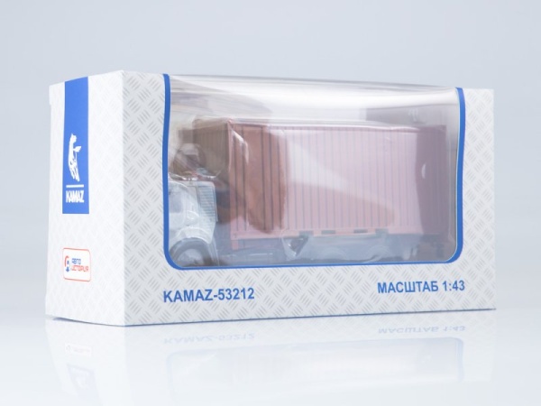 101999 KAMAZ-53212 с 20-футовым контейнером 101999 KAMAZ-53212 с 20-футовым контейнером