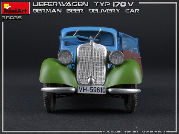 MA38035 1/35 Немецкая Машина для Доставки Пива Lieferwagen Typ 170V