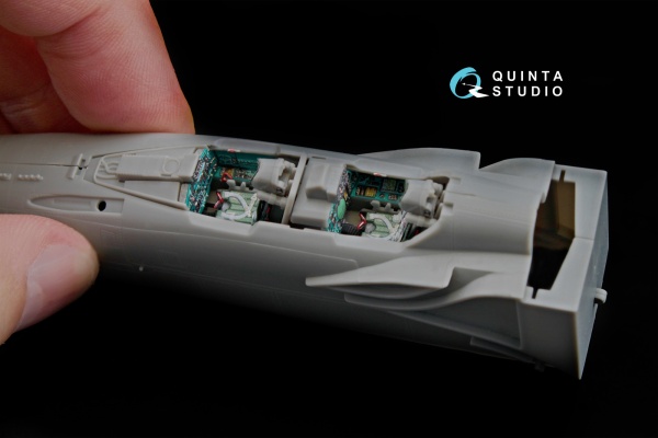 QD72014 3D Декаль интерьера кабины МиГ-31Б (для модели Трубач)