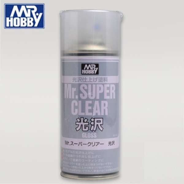 B-513 Mr.Super Clear - Gloss Spray B-513 Mr.Super Clear - Gloss Spray