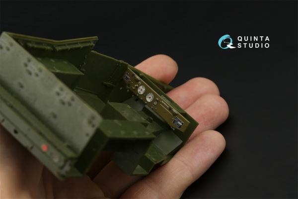 QD35088 1/35 3D Декаль интерьера кабины M3A1 Scout (Zvezda)