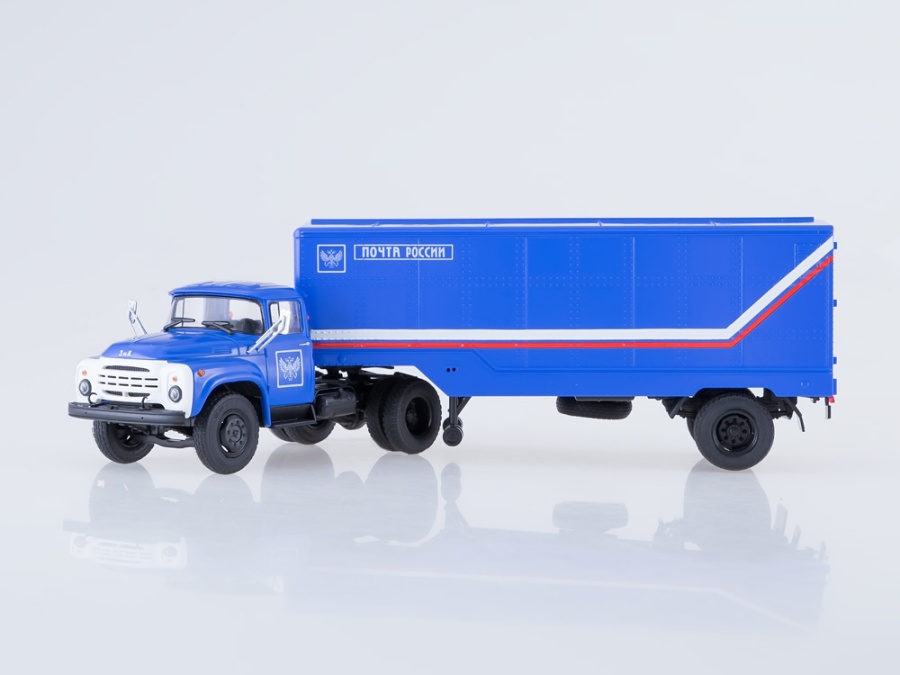 100657 ЗИЛ-130В1 с полуприцепом ОДАЗ-794