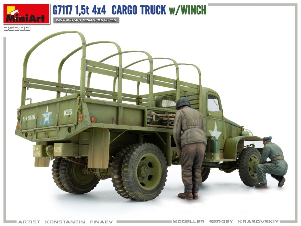 MA35389 "1,5t 4x4 G7117 Cargo Truck w/Winch"