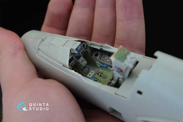 QD32010 1/32 3D Декаль интерьера кабины Mirage 2000-5 (для модели Kitty Hawk)