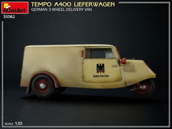 MA35382 "Tempo A400 Lieferwagen. German 3-Wheel Delivery Van" 