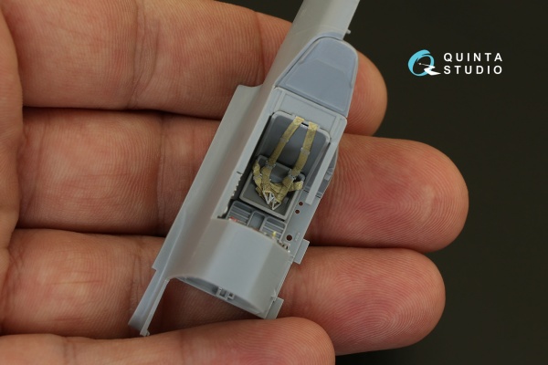 QD48085 3D Декаль интерьера кабины Bf 109F-2/F-4 (для модели Звезда)