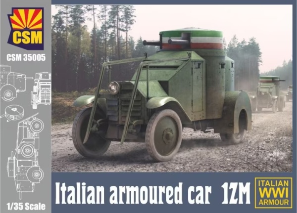 CSM35005 Italian Armoured car 1ZM