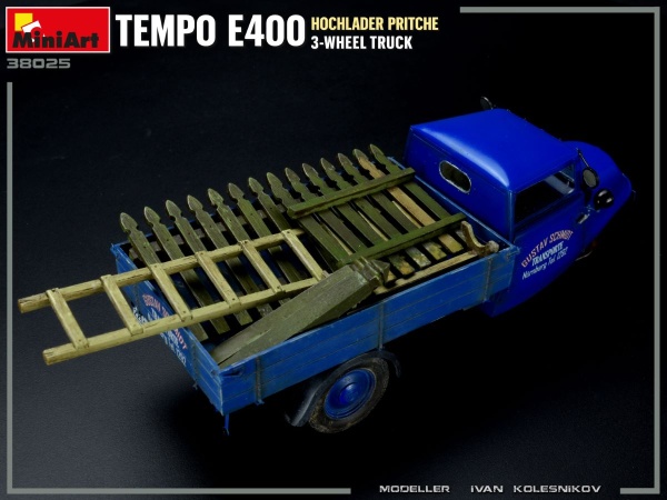 MA38025 "Tempo E400 Hochlader Pritsche 3-Wheel Truck"