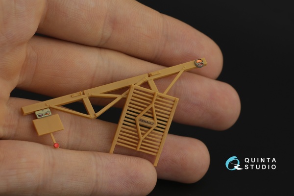 QD35032 1/35 3D Декаль интерьера кабины Renault AHN 3.5t (ICM)