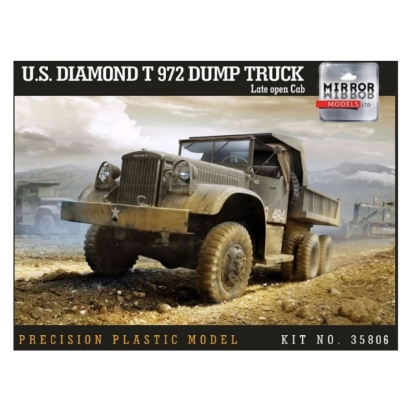 MM35806 1/35 U.S. Diamond T 972 Dump Truck Late open Cab