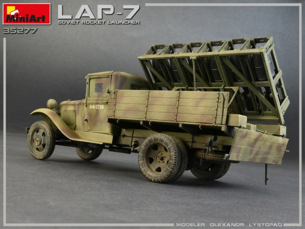 MA35277 1/35 Советская ракетная установка LAP-7