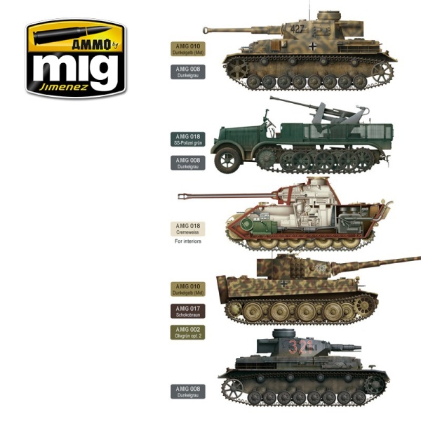 AMIG7100 EARLY / MIDDLE GERMAN COLORS (Немецкие цвета) AMIG7100 EARLY / MIDDLE GERMAN COLORS (Немецкие цвета)