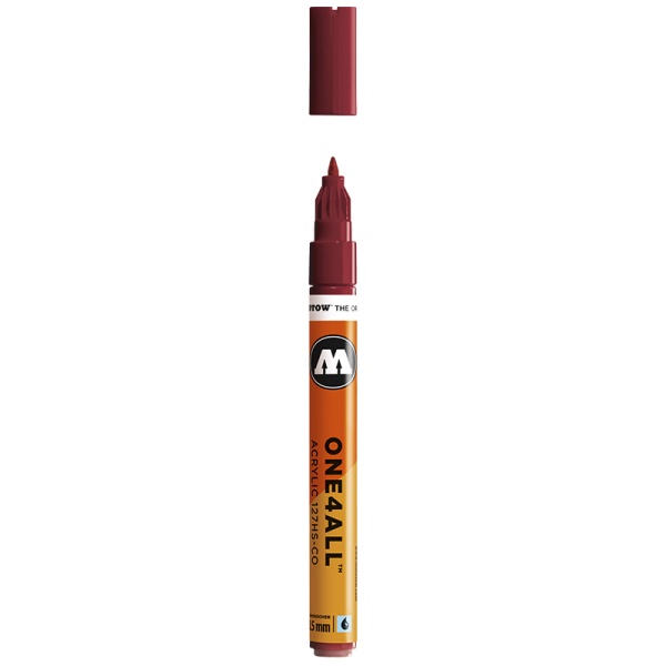 127404 Маркер MOLOTOW 127HS-CO ONE4ALL #086 Бордовый 1,5 мм 127404 Маркер MOLOTOW 127HS-CO ONE4ALL #086 Бордовый 1,5 мм