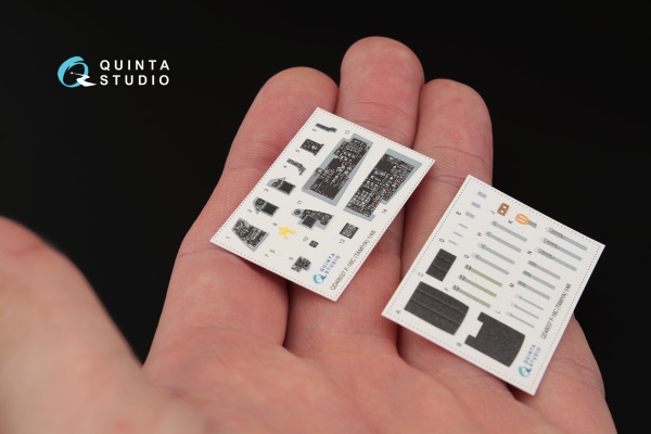 QD48037 1/48 3D Декаль интерьера кабины F-16С (для модели Tamiya)