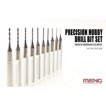 MTS-023a Precision Hobby Drill Bit Set