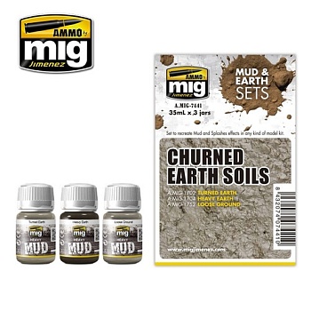 AMIG7441 CHURNED EARTH SOILS (MUD & EARTH SETS) (ЧИСТЫЕ ЗЕМНЫЕ ПОЧВЫ) AMIG7441 CHURNED EARTH SOILS (MUD & EARTH SETS) (ЧИСТЫЕ ЗЕМНЫЕ ПОЧВЫ)