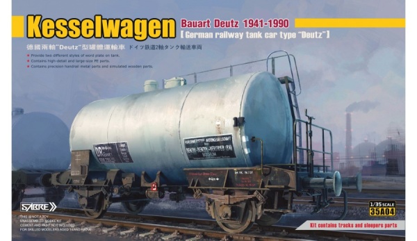 35A04 1/35 German Railway Kesselwagen Bauart Deutz 1941-1990 Standard Edition