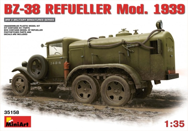 MA35158 1/35 BZ-38 Топливозаправщик Mod. 1939