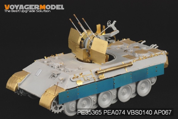 PE35365 1/35 WWII German Flak Panther Ausf D /w Flak 38 (For DRAGON 6626)
