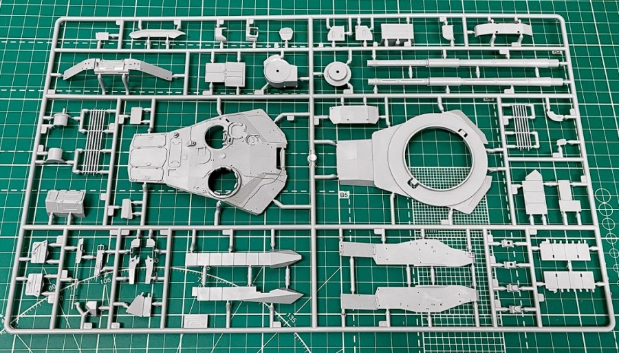 3675 Российский основной боевой танк "Т-90МС"
