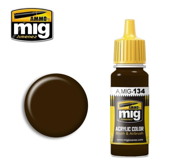 AMIG0134 Ammo Mig BURNT BROWN RED AMIG0134 Ammo Mig BURNT BROWN RED